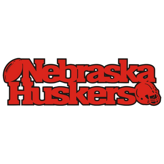 Petticoat Parlor Nebraska Huskers with Ball Title