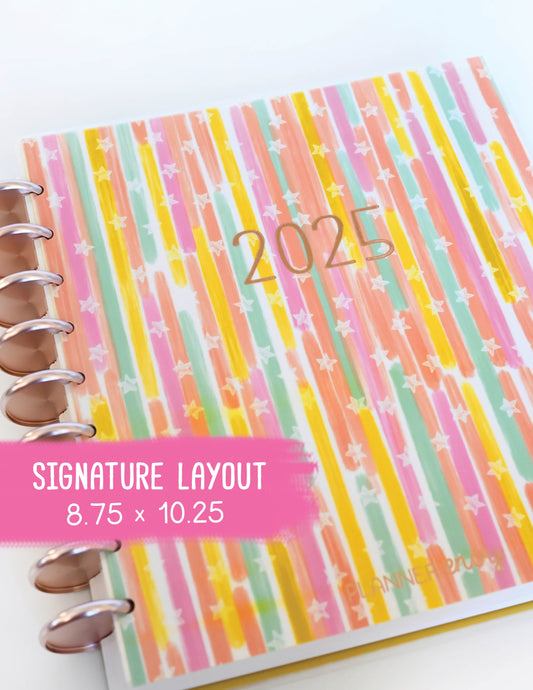 2025 Planner - Signature Layout, Disc Bound - "Stars & Stripes" (#810)