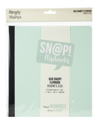 Simple Stories Sn@p! Flipbook 6"X8"-