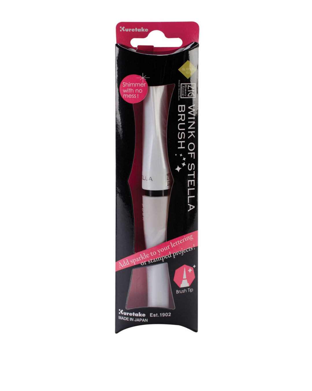 Zig Memory System Wink Of Stella Brush Glitter Marker -Select Style