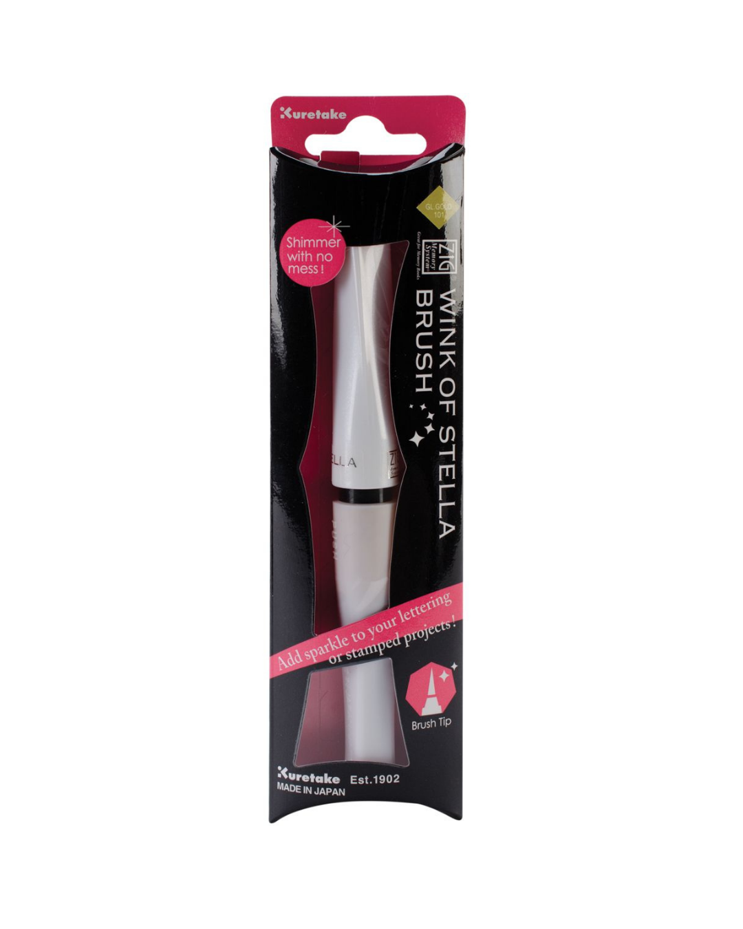 Zig Memory System Wink Of Stella Brush Glitter Marker -Select Style