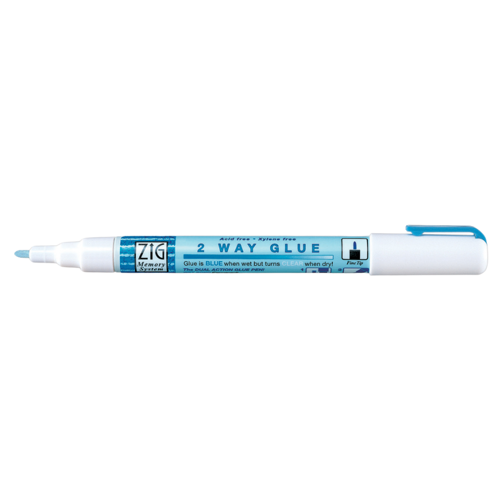 Zig 2-Way Glue Pen Fine Tip